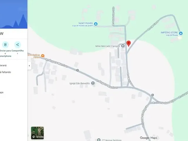Terreno com 1693m², à venda, no bairro Campo De São Benedito em Campo Magro