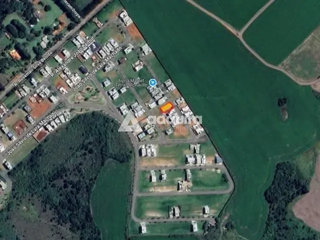 Terreno com 315m², à venda, no bairro Jardim Carvalho em Ponta Grossa