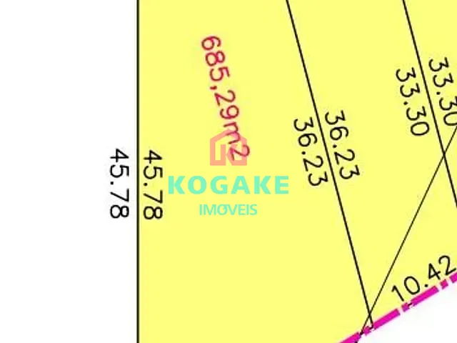 Terreno com 685m², à venda, no bairro Putim em São José dos Campos