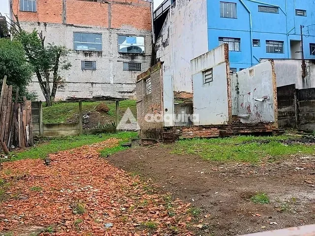 Terreno com 510m², à venda, no bairro Nova Rússia em Ponta Grossa