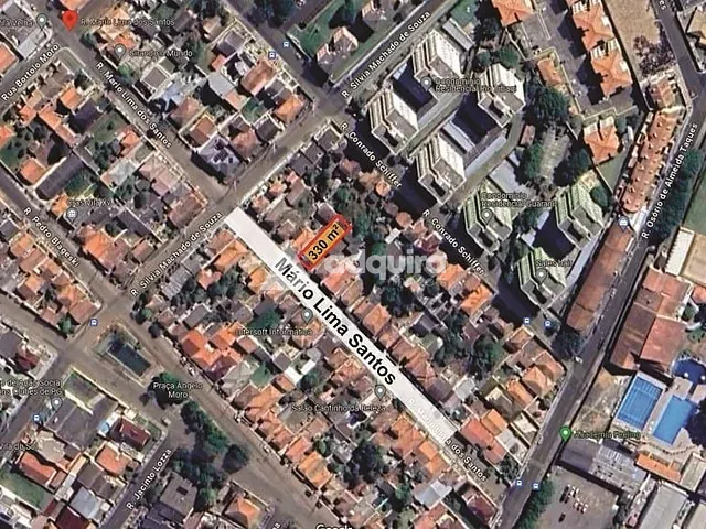 Terreno com 330m², à venda, no bairro Estrela em Ponta Grossa