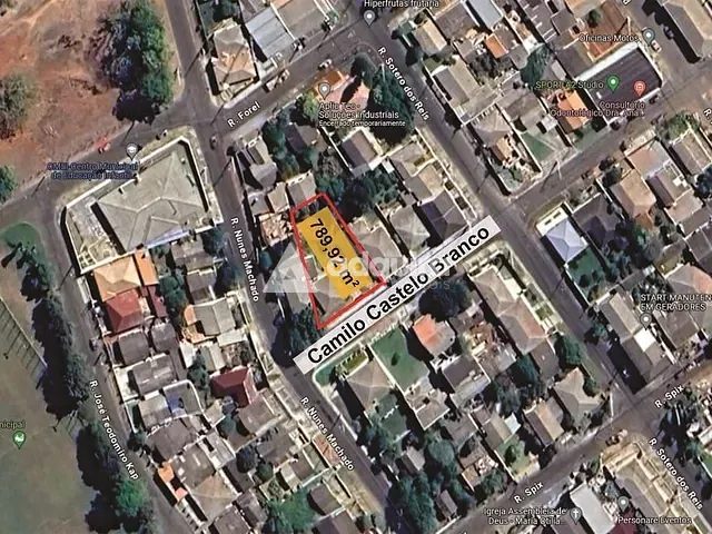 Terreno com 790m², à venda, no bairro Colônia Dona Luíza em Ponta Grossa