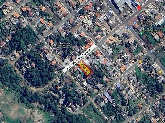 Terreno com 784m², à venda, no bairro Uvaranas em Ponta Grossa