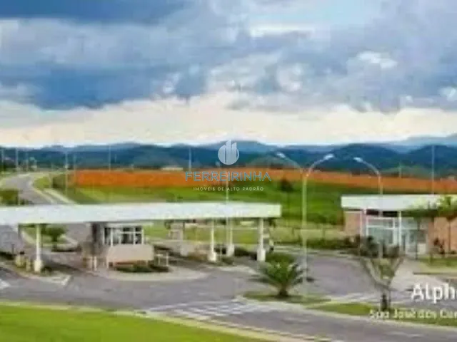 Terreno com 478m², à venda, no bairro Condomínio Residencial Alphaville II em São José dos Campos