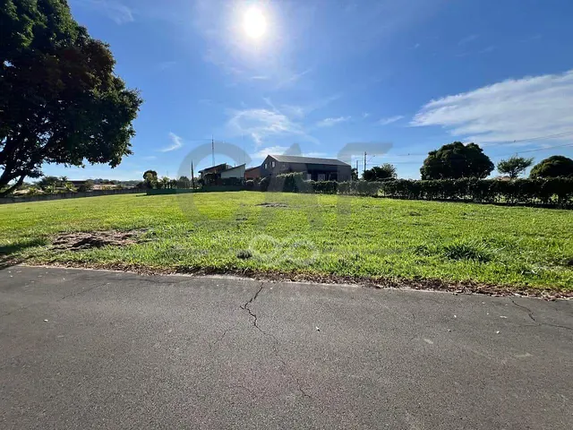 Terreno com 1198m², à venda, no bairro Condomínio Residencial Plazza Ville em Jaguariúna