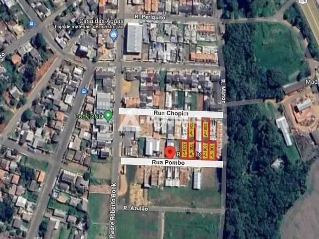 Terreno com 330m², à venda, no bairro Colônia Dona Luíza em Ponta Grossa