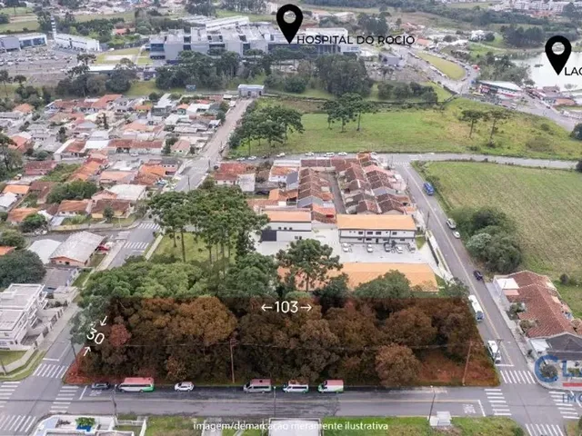 Terreno à venda, no bairro JARDIM BUSMAYER em Campo Largo