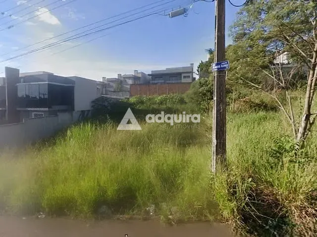 Terreno com 409m², à venda, no bairro Estrela em Ponta Grossa