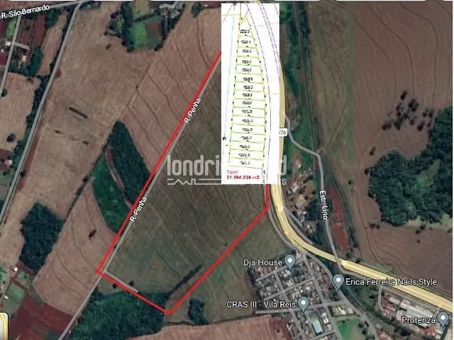 Terreno com 21500m², à venda, no bairro Jardim Villa Nossa Senhora da conceição em Apucarana