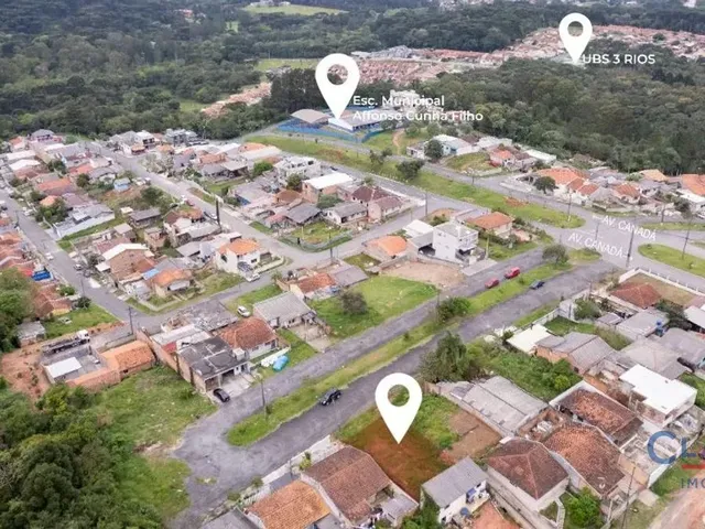 Terreno à venda, no bairro Conjunto Habitacional Monsenhor Francisco Gorski em Campo Largo