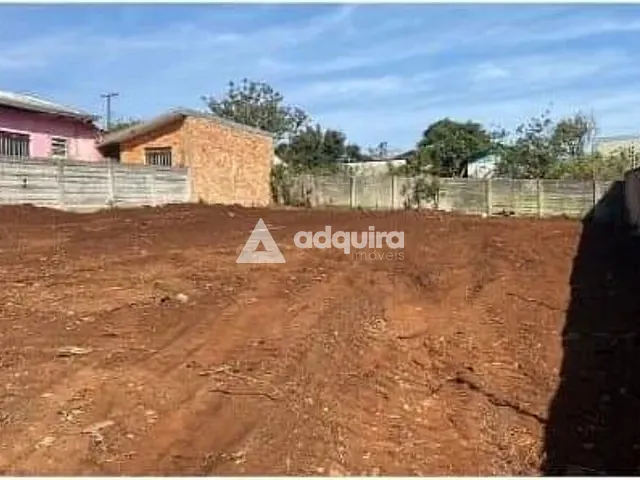 Terreno com 490m², à venda, no bairro Uvaranas em Ponta Grossa