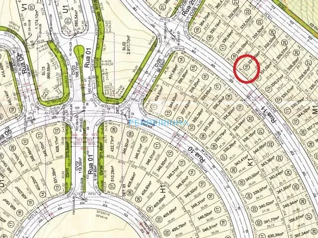 Terreno com 332m², à venda, no bairro Urbanova em São José dos Campos
