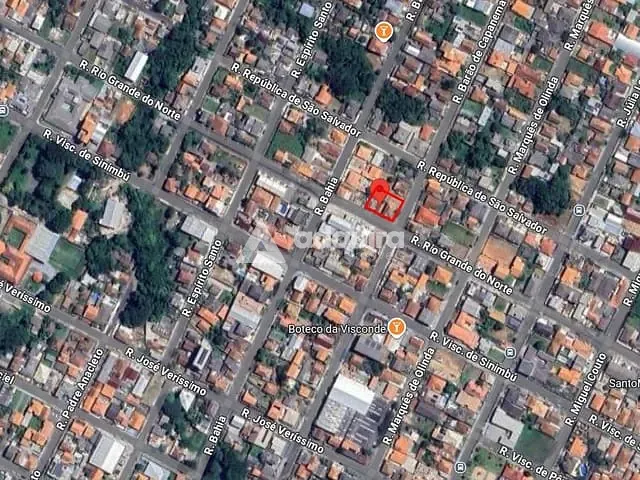 Terreno com 990m², à venda, no bairro Orfãs em Ponta Grossa