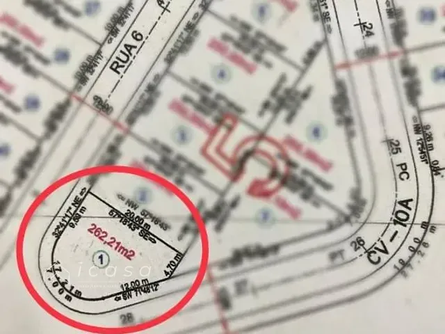 Terreno com 262m², à venda, no bairro Mirante Cambuí em São José dos Campos