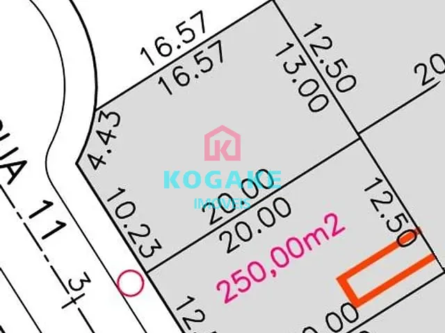 Terreno com 250m², à venda, no bairro Putim em São José dos Campos
