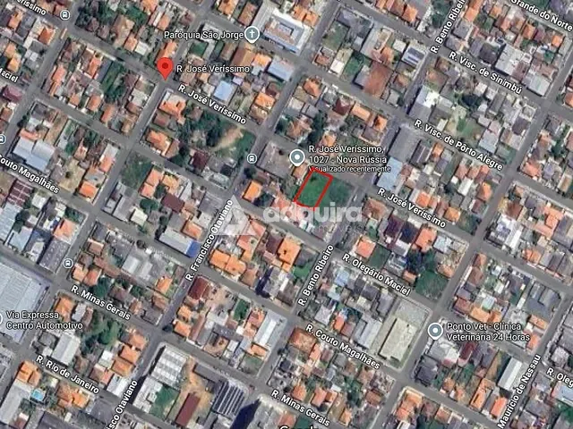 Terreno com 1260m², à venda, no bairro Boa Vista em Ponta Grossa