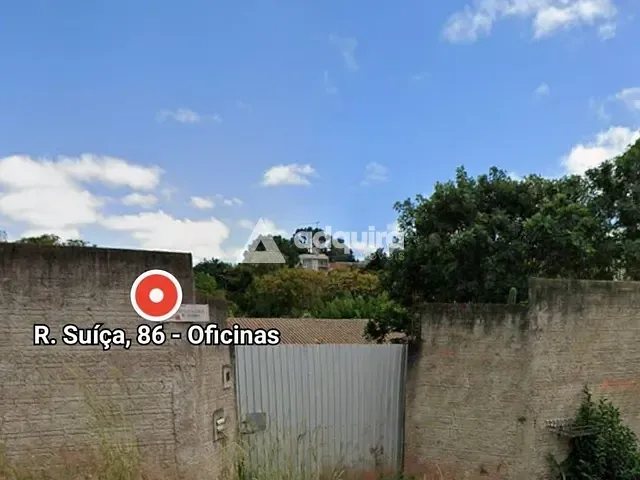 Terreno com 490m², à venda, no bairro Oficinas em Ponta Grossa