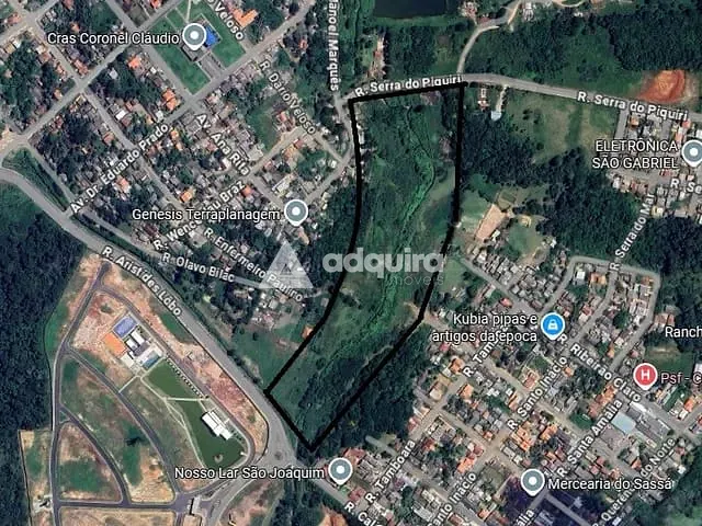 Terreno com 33874m², à venda, no bairro Olarias em Ponta Grossa