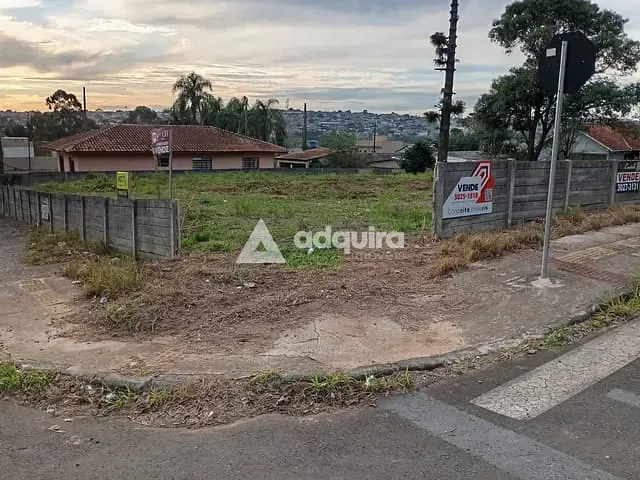 Terreno com 924m², à venda, no bairro Orfãs em Ponta Grossa