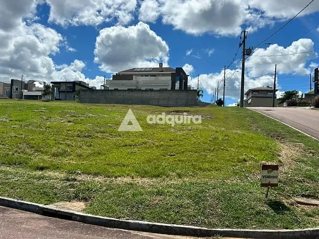 Terreno com 465m², à venda, no bairro Jardim Carvalho em Ponta Grossa