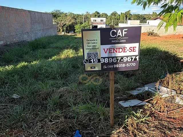 Terreno com 250m², à venda, no bairro Parque Antonio Barbosa em Jaguariúna