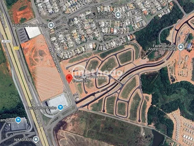 Terreno com 412m², à venda, no bairro Alphaville Dom Pedro em Campinas