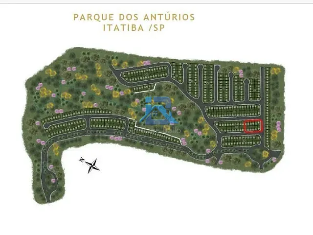 Terreno com 180m², à venda, no bairro Parque dos Antúrios em Itatiba