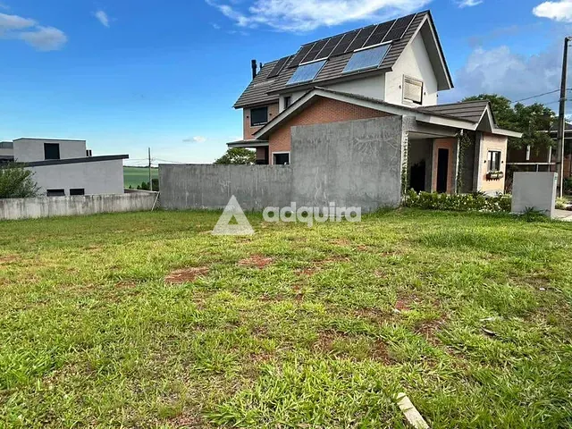 Terreno com 303m², à venda, no bairro Jardim Carvalho em Ponta Grossa