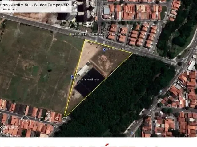 Terreno com 14602m², à venda, no bairro Jardim Sul em São José dos Campos