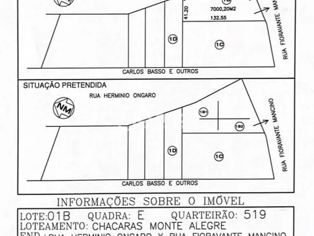 Terreno com 3547m², à venda, no bairro Chácara Monte Alegre em Sumaré