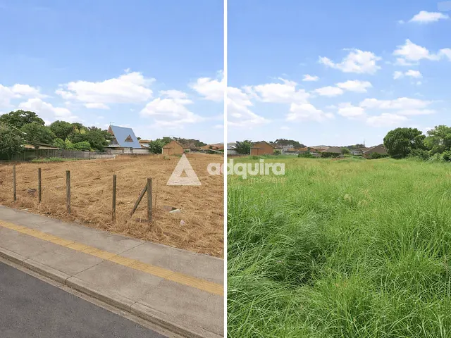 Terreno com 680m², à venda, no bairro Uvaranas em Ponta Grossa