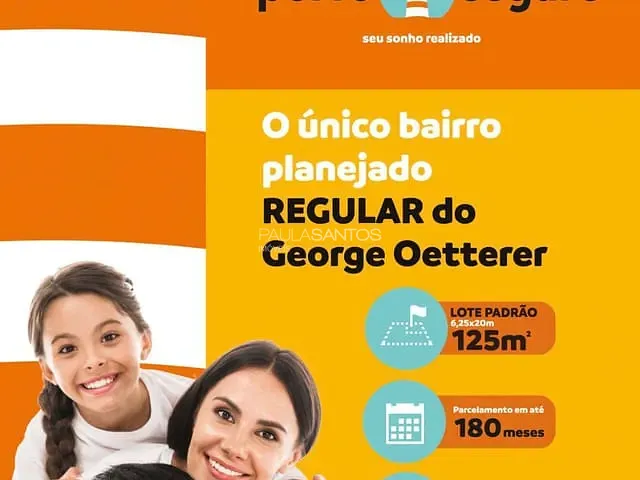 Terreno com 125m², à venda, no bairro George Oetterer (Bacaetava) em Iperó