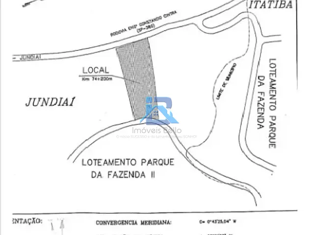 Terreno com 20000m², à venda, no bairro Parque da Fazenda em Itatiba