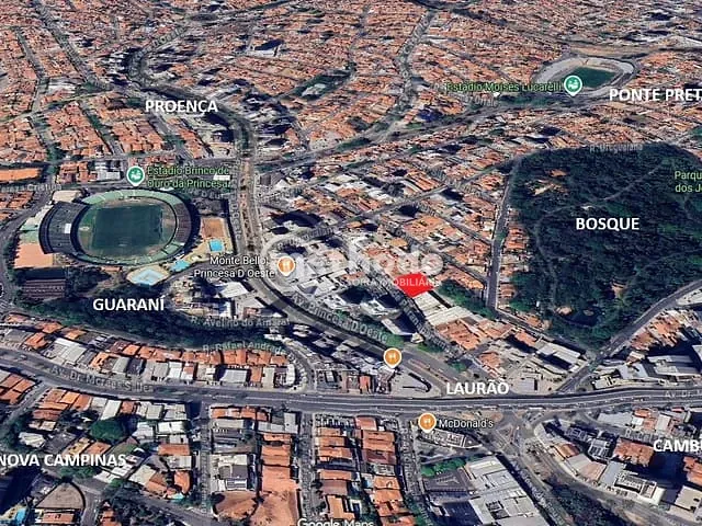 Terreno com 1892m², à venda, no bairro Bosque em Campinas