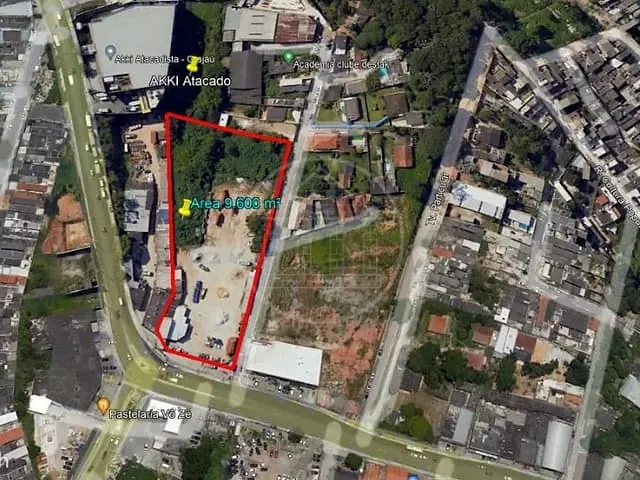 Terreno com 9600m², à venda, no bairro Parque Brasil em São Paulo