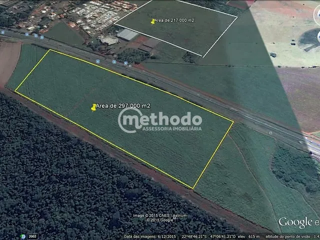 Terreno com 217000m², à venda, no bairro Boa Esperança em Paulínia