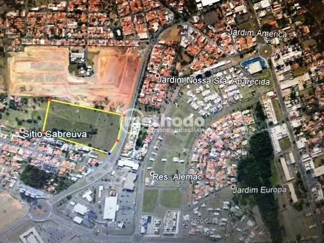 Terreno com 7699m², à venda, no bairro Parque Brasil 500 em Paulínia