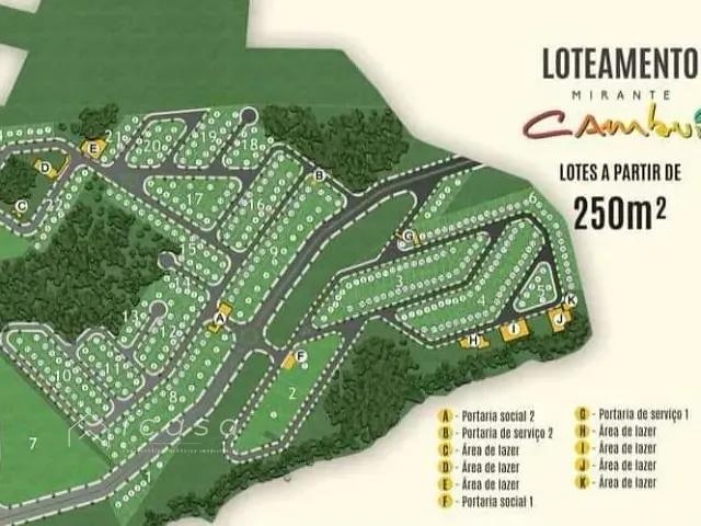 Terreno com 250m², à venda, no bairro Putim em São José dos Campos