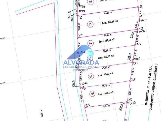 Terreno com 193m², à venda, no bairro Vila São Geraldo em São José Dos Campos