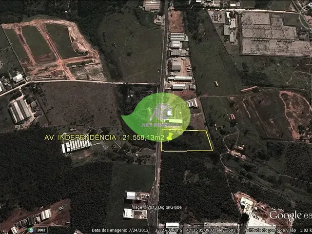 Terreno com 21558m², à venda, no bairro Éden em Sorocaba
