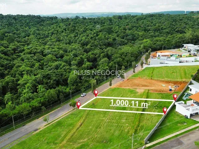 Terreno com 1000m², à venda, no bairro Parque Ecoresidencial Fazenda Jequitibá em Sorocaba