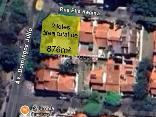 Terreno com 876m², à venda, no bairro Parque Campolim em Sorocaba