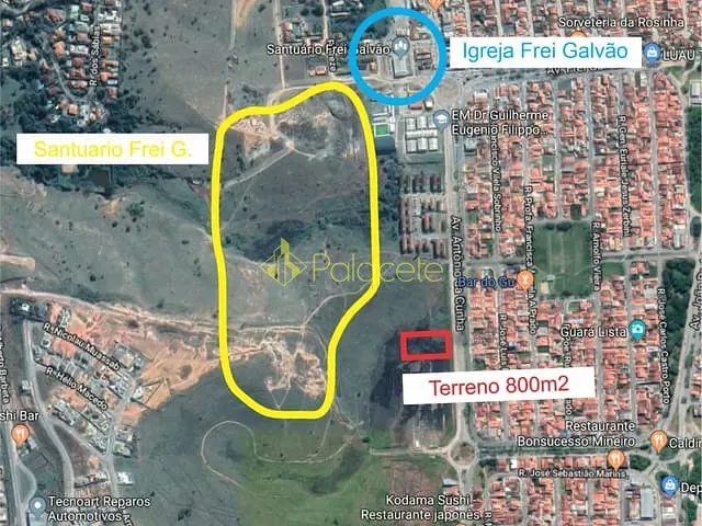 Terreno com 800m², à venda, no bairro Parque do Sol em Guaratinguetá