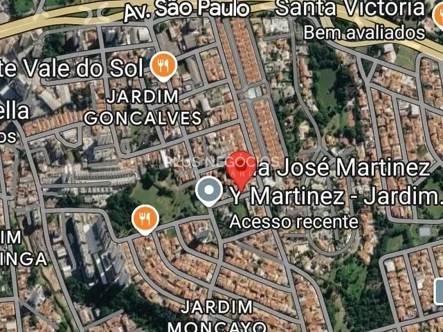 Terreno com 398m², à venda, no bairro Jardim Gonçalves em Sorocaba