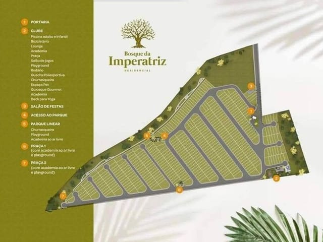 Terreno à venda, no bairro Bosque da Imperatriz em Pindamonhangaba