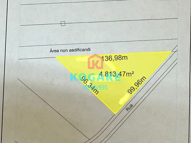 Terreno com 4813m², à venda, no bairro Condomínio Residencial Alphaville em São José dos Campos