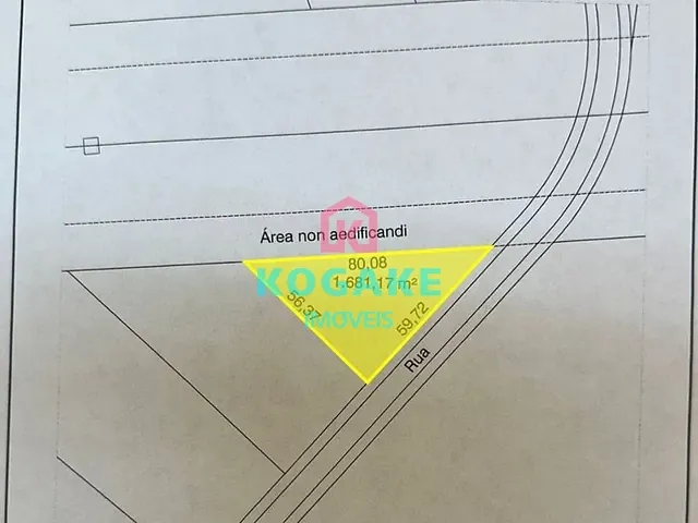 Terreno com 1681m², à venda, no bairro Condomínio Residencial Alphaville em São José dos Campos
