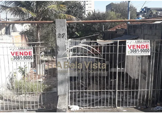 Terreno com 275m², à venda, no bairro Vila Osasco em Osasco