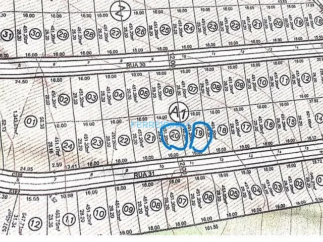 Terreno com 902m², à venda, no bairro Condomínio Residencial Monaco em São José dos Campos
