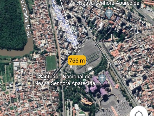 Terreno com 809m², à venda, no bairro Centro em Aparecida